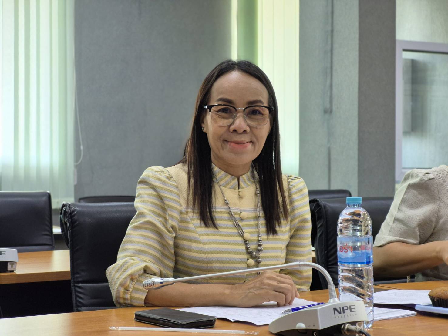 พช.สุรินทร์ ร่วมประชุมคัดเลือกผู้ประกอบการร่วมโครงการการส่งเสริมและพัฒนาศักยภาพการค้าการลงทุน การบริการและเชื่อมโยงเศรษฐกิจชายแดน ปีงบประมาณ พ.ศ.2568 