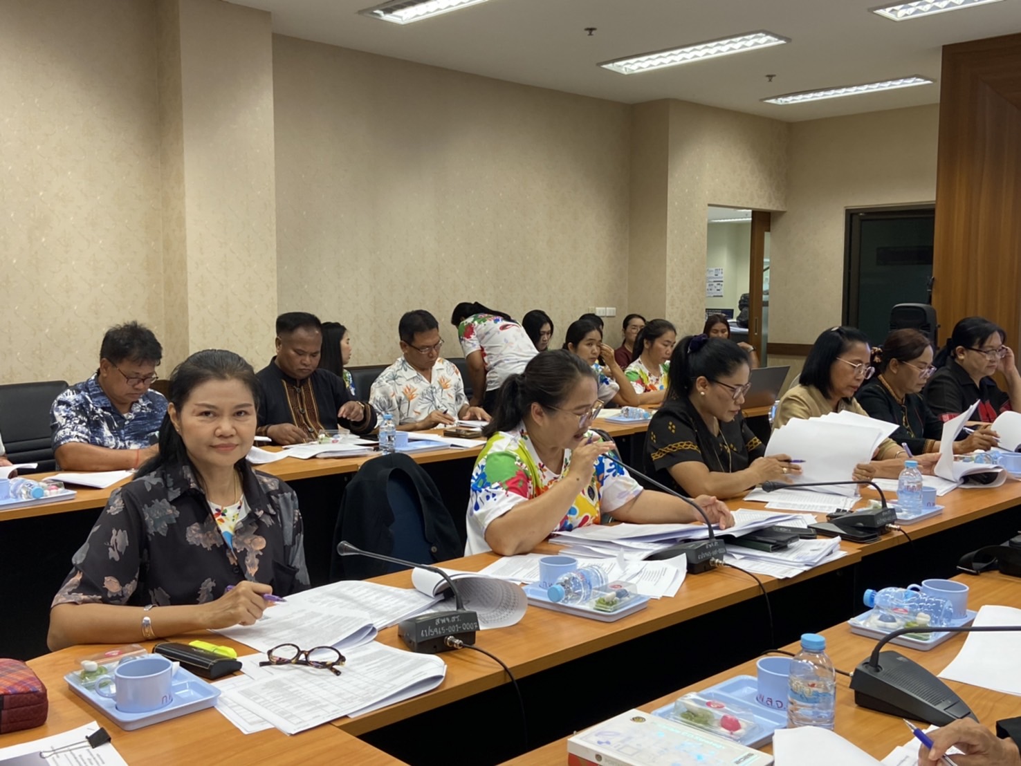 พช.สุรินทร์ ประชุมผู้อำนวยการกลุ่มงาน พัฒนาการอำเภอ และนักวิชาการฯ ประจำเดือนเมษายน 2569