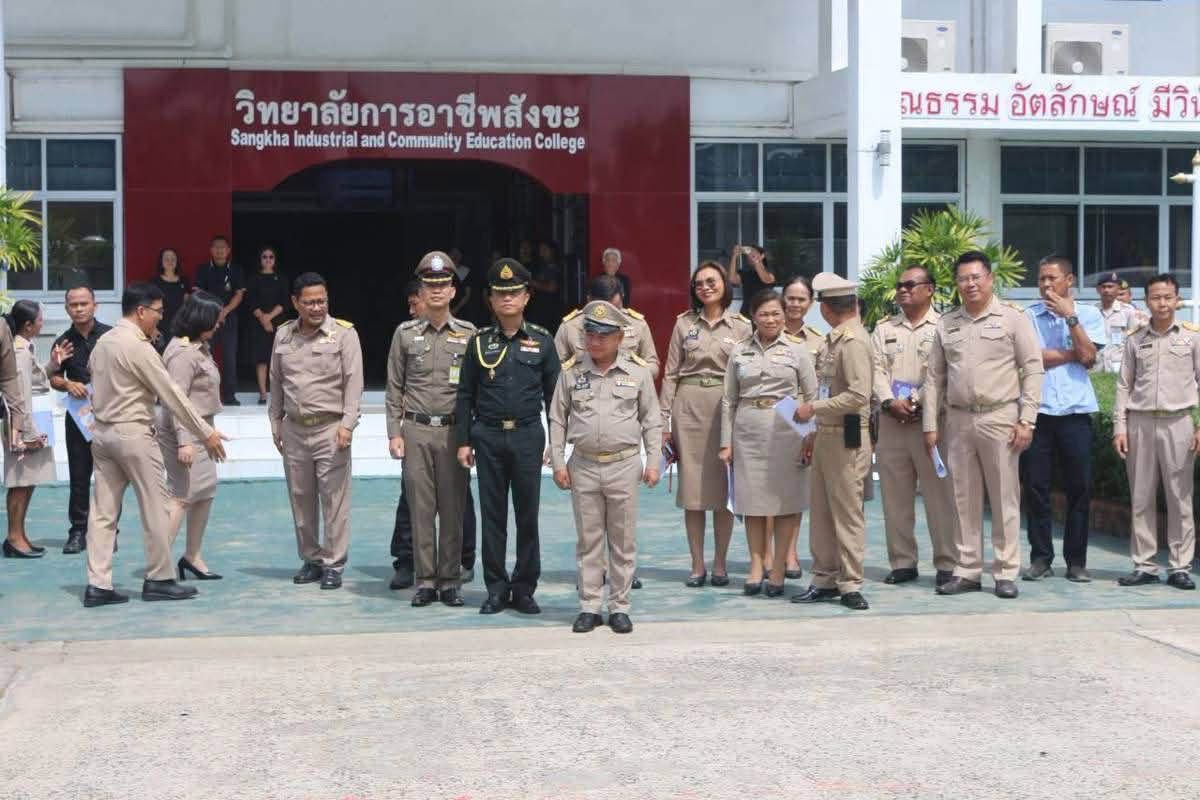 พช.สุรินทร์ ร่วมให้การต้อนรับคณะสำรวจพื้นที่ และประชุมเตรียมความพร้อมรับเสด็จสมเด็จพระกนิษฐาธิราชเจ้า กรมสมเด็จพระเทพรัตนราชสุดา ฯ สยามบรมราชกุมารี